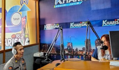 Polres-Kediri-Gandeng-Media-Ajak-Masyarakat-Gunakan-Hak-Pilih-Dengan-Bijak