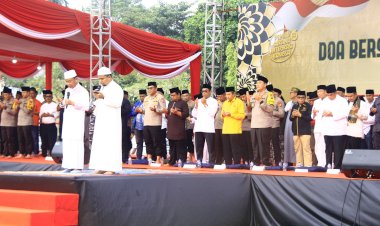 Gelar-Doa-Bersama,-Kapolda-Riau:-Puncak-dari-Cooling-System-Wujudkan-Pemilu-Damai