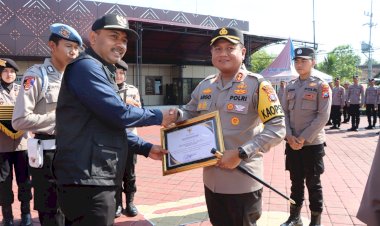 Sukses-Atasi-Konflik-Antar-Perguruan-Silat,-Bupati-Beri-Penghargaan-Polres-Ngawi