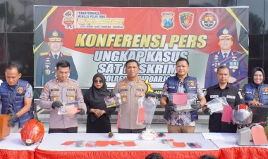 Polresta-Sidoarjo-Amankan-70-Tersangka-Kriminalitas-Selama-Dua-Pekan