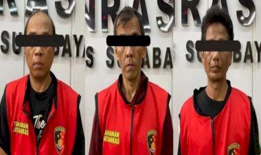 Polrestabes-Surabaya-Berhasil-Amankan-Tiga-Tersangka-Sindikat-Curanmor