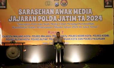 Road-Show,-Bidhumas-Polda-Jatim-Gelar-Sarasehan-bersama-Media-Wujudkan-Pilkada-Damai