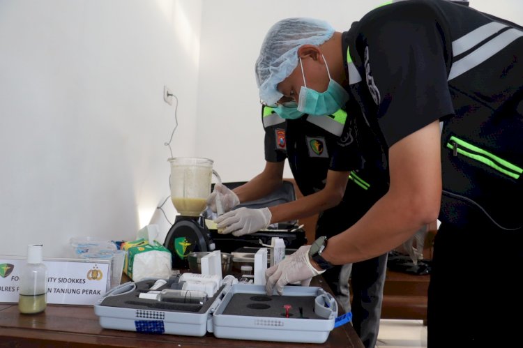 Polres Pelabuhan Tanjungperak Laksanakan Uji Food Safety di SPPG Pastikan Gizi dan Keamanan Pangan Terjamin